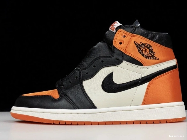 HYPE Jordan AV3725-010 Air 1 Shattered Womens Backboard Satin Retro 0812